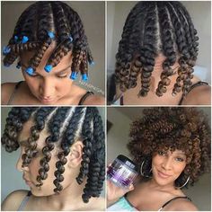 9. Short Curly Hairstyle for Black Women Twisted Hair, Beautiful Natural Hair, Scene Hair, Short Hairstyle, Hair Crush