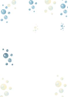 bubbles are floating in the air on a white background