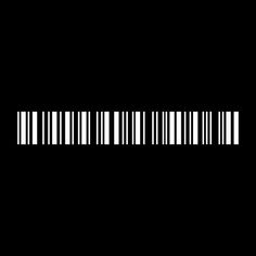 the barcode is black and white with no image to describe, it's not dark