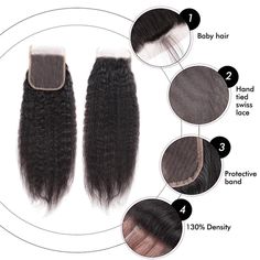 Hair Material 100% Human Hair From One Donor Color Natural Black Can Be Dyed Yes Hair Weft Machine Double Weft, Tight & Neat, Strong,No Shedding Last Time More than 1 year Free Shipping USA (3-5 Bdays), others (5-7 Bdays) Returns Accept 30-day no reason return & exchange, with hair not be used Free Gifts Wig cap,exquisite Gift Packs Loose Wave Bundles, Straight Bundles, Bundles With Closure, Lace Frontal Closure, Frontal Closure, Remy Human Hair Extensions, Brazilian Human Hair, Swiss Lace, Hair Weft