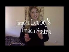 a woman standing in front of a bed with the words jacquaz leggo's tension states