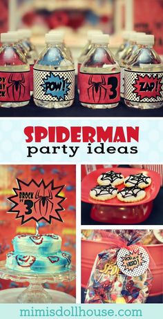 spiderman party ideas for kids