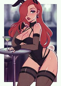 Jessica Rabbit Cartoon, Arte Pin Up, Comic Art Girls, Jessica Rabbit, Comics Girls, Girl Cartoon, Cute Anime Character, Cartoon Art