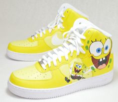 Nike Af1 High, Designing Shoes, Customised Shoes, Af1 High, Custom Sneakers Diy, Painted Nikes, Custom Shoes Diy, Nike Shoes Air Force, Painted Sneakers