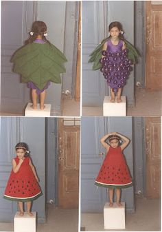 Nutrition Month Costume, Watermelon Costume, Diy Carnival, Pumpkin Costume, Family Costumes, Family Halloween Costumes, Cute Halloween Costumes