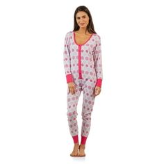 This BHPJ by BedHead Pajamas Luxurious Union Suit Pajama Jumsuit is made of breathable ultra-soft 96% Poly/4% Spandex knitted fabric. The special fabrication of the fabric creates a special Luxurious soft touch yet very durable and feels great on skin, you will not want to get them off! Features; Long sleeve with ribbed cuffs, V-neck neckline with easy button front closure. With beautiful prints and patterns This PJ will keep you super cozy and comfortable and stylish at the same time. This One Union Suit Womens, Union Suit, Plus Size Pajamas, Beautiful Prints, One Piece Pajamas, Womens Pyjama Sets, Bed Head, Pajamas Women, Soft Knits