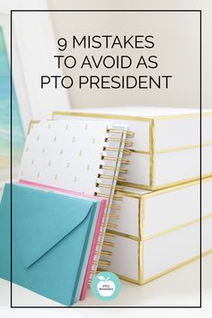 a stack of folders with the title 9 things to avoid when you're trying to