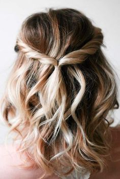 Glamorous Wedding Hair, Formal Hairstyles For Short Hair, Wedding Hair Half, Hoco Hair Ideas Short, Spring Formal, Hoco Hairstyles, Peinados Fáciles Para Cabello Corto, Penteado Cabelo Curto, Hoco Hair Ideas