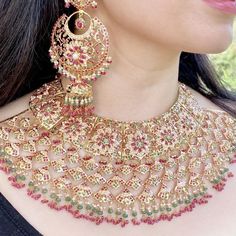 Hyderabadi Jewelry Brides, 22ct Gold Jewellery, Hyderabadi Jewelry