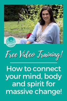 Join us for this free 3 day training!  Learn how to connect your mind, body, and spirit for massive change! Creative Mindfulness, What Is Mindfulness, Holistic Care, Mind Body And Spirit, Mindfulness Activities