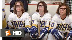 Slap Shot Movie, Michael Ontkean, Hanson Brothers, Slap Shot, Paul Newman, Nerd Stuff, Movie Clip, New Trailers, Comedy Movies