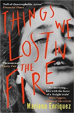 the book cover for things we lost in the fire