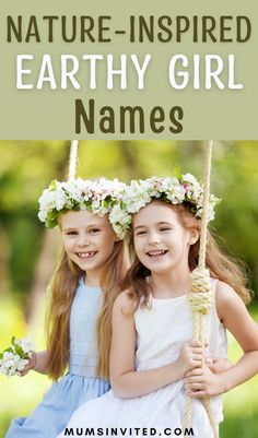 255 Earthy Girl Names (with Meanings & Nicknames) Beachy Names, Earthy Girl Names, Hebrew Girl Names, Nature Inspired Names, Earthy Girl, Nicknames For Girls, Middle Names For Girls