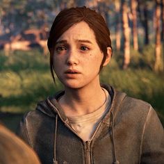 the last of us's character is shown in this screenshot from the video game