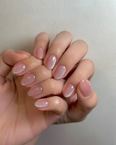 Simple Soft Gel Nails Design, Blush Nails Gel, New Nails Design 2024, Short Nail Designs Beach, Short Nail Simple Designs, Short Blush Nails, Nails Nude Cortas, Nude Short Nails Ideas, Soft Nails Ideas