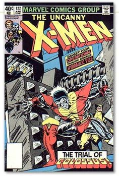 an old comic book cover with the title x - men