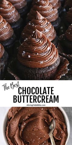 the best chocolate buttercream recipe you'll ever make it taste amazing and delicious