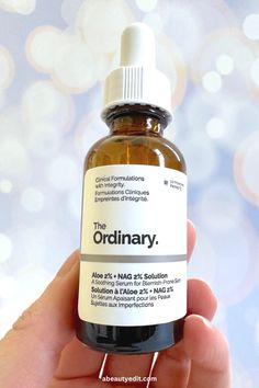 The Ordinary Aloe 2% + NAG 2% Solution Review The Ordinary Acne, Serum For Acne, Acne Routine