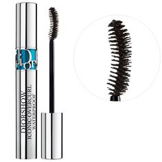 A spectacular waterproof mascara formula that curls lashes and adds volume. This revolutionary waterproof formula glides on with a curved brush to deliver the exceptional curling power of Diorshow Iconic mascara.The curved brush, inspired by professional hair care curling tools, styles every lash from bottom to top. High-precision ingredients provide intense definition and hold without clumping or smudging, and the revolutionary formula creates instant oversized volume and curl day after day. Dior Mascara, Makeup 2022, Ideal Makeup, Curling Tools, Lipstick Eyeshadow, Curl Lashes, Hair Care Products Professional, Mascara Waterproof, Sephora Beauty