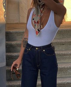 Look Grunge, Looks Jeans, Italy Outfits, Neue Outfits, Looks Street Style, Style Outfits