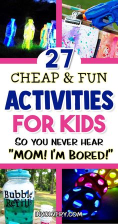 some fun activities for kids to do at night