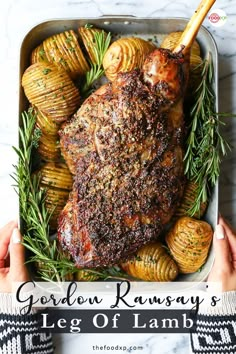 Gordon Ramsay’s Leg Of Lamb Lamb Leg Recipes, Roast Lamb Leg, Lamb Leg, Leg Of Lamb, Lamb Dishes, Lamb Roast, Lamb Recipes