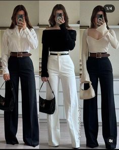 Classy Outfits For Women, Chique Outfits, Professional Outfits Women, Old Money Outfits, Stylish Work Attire, Outfit Chic, Fashion Fail, Everyday Fashion Outfits, Holiday Wallpaper