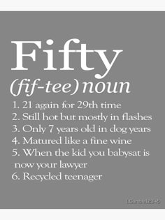 a poster with the words fifty and ten rules