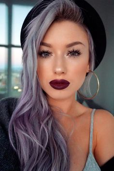 19 Light Purple Hair Tones That Will Make You Want to Dye Your Hair Wild Hair Color, Hair Color Pastel, Ombré Hair, Wild Hair, Cruelty Free Makeup, Mermaid Hair