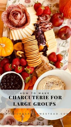 How to make Charcuterie for Large Groups. What size Charcuteries boards do I need? How much charcuterie do I need for a large group? Fall Charcuterie Board. Charcuterie Boards for Wedding Shower. Charcuterie boards for a party.  Party Charcuterie Boards.  Game day charcuteries board. Unique Appetizers.  Large group appetizers. homemade charcuterie boards. wedding appetizers. wedding shower appetizers. baby shower appetizers. large group food prep. food prep for large groups. Charcuterie Amounts, 15 Person Charcuterie Board, How To Make Chacutery Boards, Charcuterie Boards For Large Crowds, How Much To Buy For A Charcuterie Board, Charcuterie For A Large Crowd, Charcuterie Boards For 50 People, Party Size Charcuterie Board, How To Start A Charcuterie Board