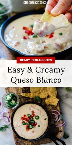 the recipe for creamy quesadilla soup is ready in 30 minutes