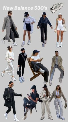 Outfit ideas for teen is shoes new balance 530 New Balance 530 Outfit, Mode Tips, Basket Style, Casual Day Outfits, Fashion Mistakes, Summer Fashion Outfits, Basic Outfits