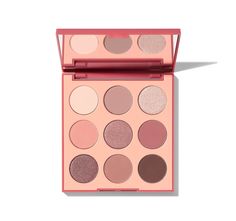 9W Smoke & Shadow Artistry Palette | Morphe US Morphe Eyeshadow Palette, Icy Pink, Rose Eyeshadow, Morphe Eyeshadow, Makeup Morphe, Peony Pink, Dusty Mauve, Vintage Rose, Shadow Palette