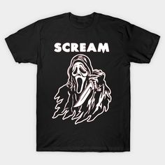 scream t - shirt with the words scream on it