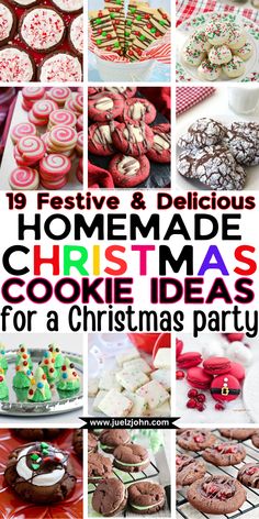 twelve festive and delicious homemade christmas cookie ideas for a christmas party