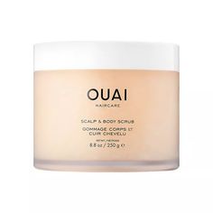 OUAI Cleansing Scalp & Body Sugar Scrub Body Scrub Products, Body Scrub Benefits, Body Scrub For Dry Skin, Chocolate Body Scrub, Scrub For Dry Skin, Baking Soda Face Scrub, Coconut Oil Scrub, Coconut Oil Body Scrub, Charcoal Face Scrub