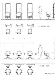 the diagram shows different types of toilets and urinals, including one with a person standing next to them