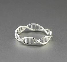 Biology Gifts, Dna Ring, Dna Necklace, Math Jewelry, Dna Earrings, Biology Jewelry, Dna Jewelry, Mens Skull Rings, Graduation Pics