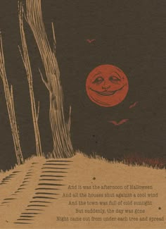 an image of a creepy tree with a red moon in the background