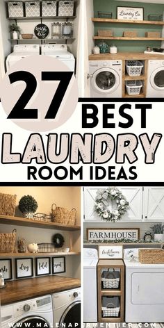 the best laundry room decor ideas to try out for your home in style and budget