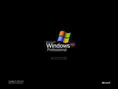 the windows xp professional logo is shown in this screenshot from microsoft's official website