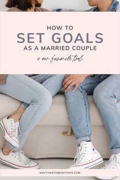 How to set and achieve goals as a married couple - the art of making goals you can actually agree on and commit to. The perfect system for breaking down your goals into more manageable steps so you can check more off of your to-do list. #goalsetting #productivity Newly Married Couple Goals, 2025 Goal, Marriage Meeting, Needs Vs Wants, Making Goals, Smart Goal Setting, Goals Template