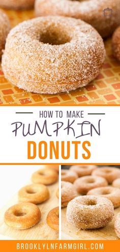 how to make pumpkin donuts from brooklyn farmgirl