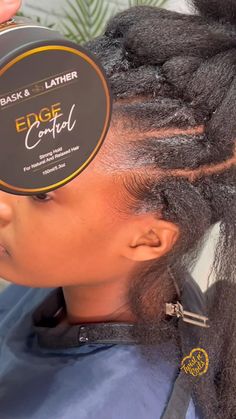 Great edge control for type 4c hair Edge Control For Natural Hair, Edge Control For 4c Hair, Type 4c Hair, Natural Hair Goals, Best Edge Control, Back To School List, Weight Goals, The Troubles, Edge Control