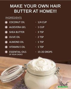 Homemade Hair Butter For Natural Hair, Diy Hair Butter Recipes, How To Make Hair Butter, Diy Hair Butter For Natural Hair, Diy Hair Butter, As I Am Hair Products, Homemade Hair Butter, Hair Butter Recipe, Shea Butter For Hair