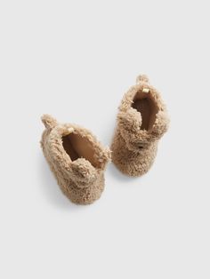 Bearpaw Slippers, Bear Shoes, Paw Slippers, Unicorn Slippers, Bear Slippers, Toddler Slippers, Embroidered Eyes, Newborn Clothes, Gap Shoes