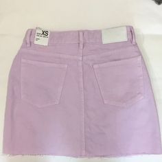 Never Worn Adorable Lavender Skirt By Zara. Summer Purple Cotton Skort, Purple Cotton Skort For Summer, Spring High Waist Purple Skirt, High Waist Purple Skirt For Spring, Zara Stretch Mini Skirt For Spring, Casual Purple Skirt With Pockets, Lavender Casual Bottoms For Spring, Casual Lavender Bottoms For Spring, Casual Purple Skirt For Spring