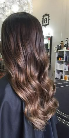 caramel mocha brunette - love this color Sombre Hair, Mocha Hair, Cabello Hair, Long Hair Color, Hair Done, Hair 2018, Fresh Hair