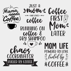 coffee quotes and sayings for mother's day or any other time of the year