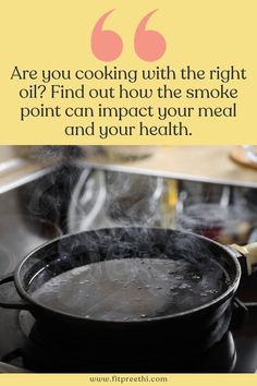 Are you cooking with the right oil? Discover how the smoke point of oils can affect your meals and health. 🍳 Learn which oils to use for frying, sautéing, and baking for the best results and health benefits. 🌿 #HealthyCooking #CookingTips #SmartCooking